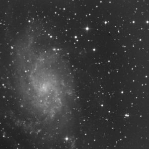 <b>Galaxie : </b>M33<b> Constellation : </b>Triangle<br><b>Monture : </b>Monture maison avec Goto OnStep.   <b>Télescope : </b>Sky-Watcher 150-PDS F5.    <b>Camera : </b>ZWO 183MM.   