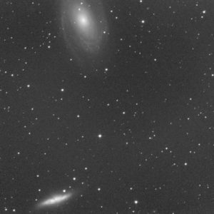 <b>Galaxies : </b>Spirale & du cigare M81-M82<b> Constellation : </b>Grande Ourse<br><b>Monture : </b>Monture maison avec Goto OnStep.   <b>Télescope : </b>Sky-Watcher 150-PDS F5.    <b>Camera : </b>ZWO 183MM.   