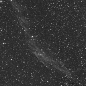 <b>Rémanent : </b>Dentelles du Cygne NGC6992<b> Constellation : </b>Cygne<br><b>Monture : </b>Monture maison avec Goto OnStep.   <b>Télescope : </b>Sky-Watcher 150-PDS F5.    <b>Camera : </b>ZWO 183MM.   