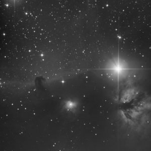 <b>Nébuleuse : </b>De la Tête de Cheval NGC2023<b> Constellation : </b>Orion<br><b>Monture : </b>Monture  Avallon M-Uno Star-Go.   <b>Télescope : </b>Sky-Watcher 200 Quattro F4.    <b>Camera : </b>Altair 2600MM.   